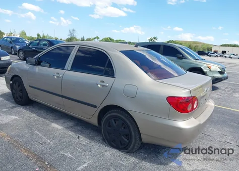 2005 Toyota Corolla Ce z USA, uszkodzony, nr VIN 1NXBR32E75Z565768